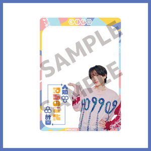 クリアカードA/B（小西詠斗 OFFICIAL FANCLUB EVENT 2025 〜人類はちのこ化計画〜）