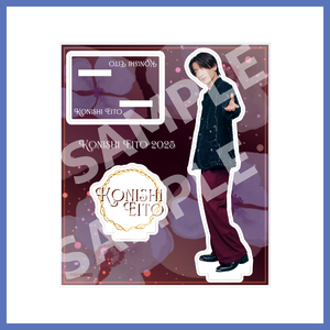 アクリルスタンド（小西詠斗 OFFICIAL FANCLUB EVENT 2025 〜人類はちのこ化計画〜）