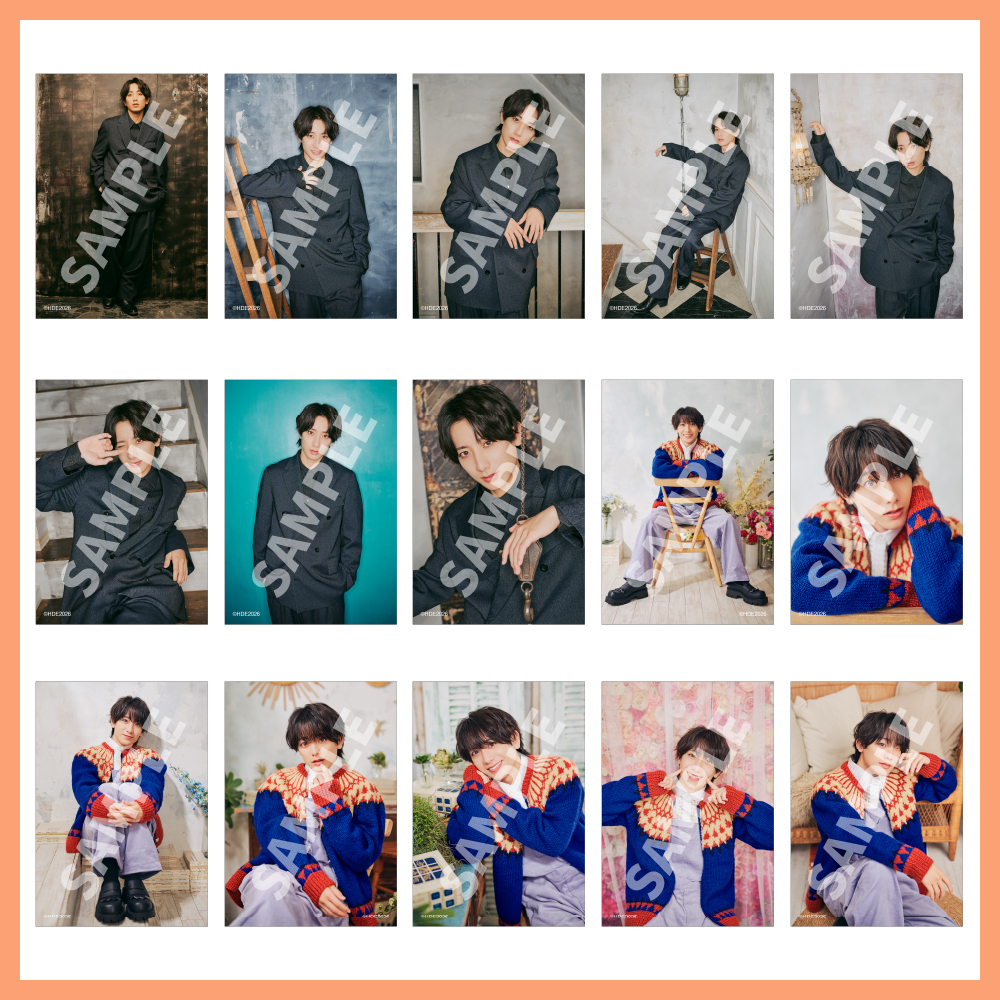 ランダムブロマイド(3枚セット・全15種)(小西詠斗 BIRTHDAY EVENT 2026)