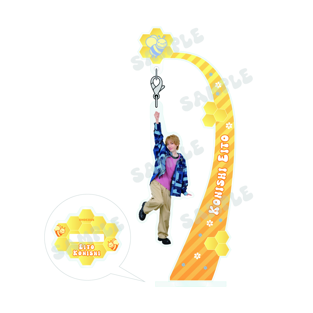 ゆらゆらアクリルスタンド（小西詠斗 OFFICIAL FANCLUB EVENT 2026）